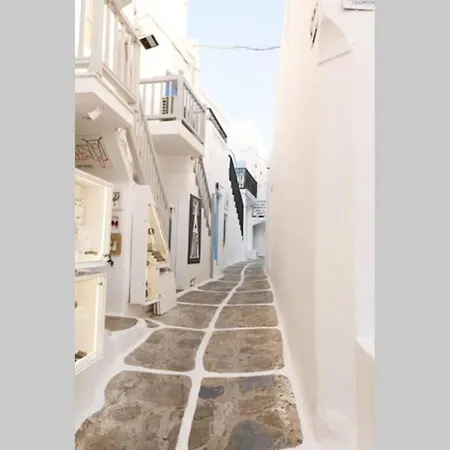 Traditional Myconian Studio In The Heart Of Chora Mykonos Town Exterior photo