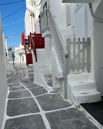Traditional Myconian Studio In The Heart Of Chora Mykonos Town Exterior photo