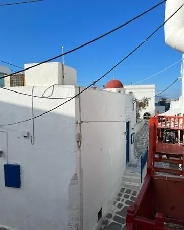 Traditional Myconian Studio In The Heart Of Chora Mykonos Town Exterior photo